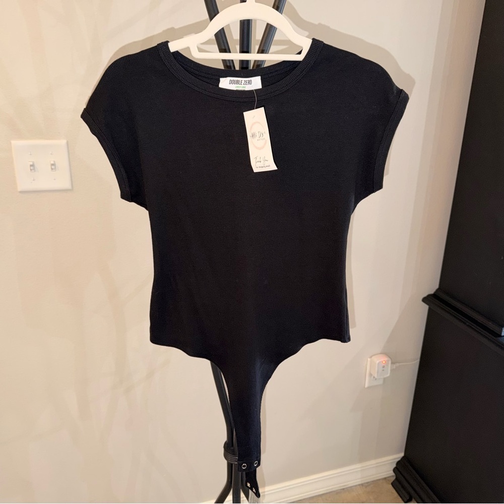Black Bodysuit - Size L